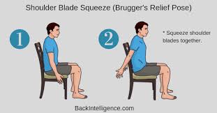 Shoulder Blade Squeeze To Fix Rounded Shoulders