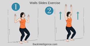 Wall Slide Exercise To Fix Rounded Shoulders